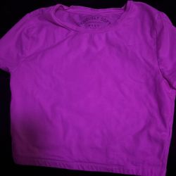 White Cropped T Shirt 