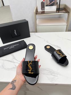 YSL Women’s Slides With Box 2026 New