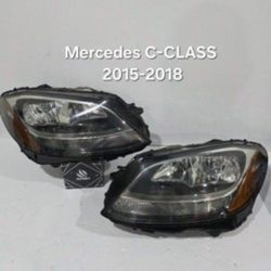 Mercedes Benz C-Class 2015-2018 Headlights 