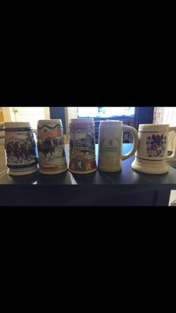 Beer steins/ beer mugs