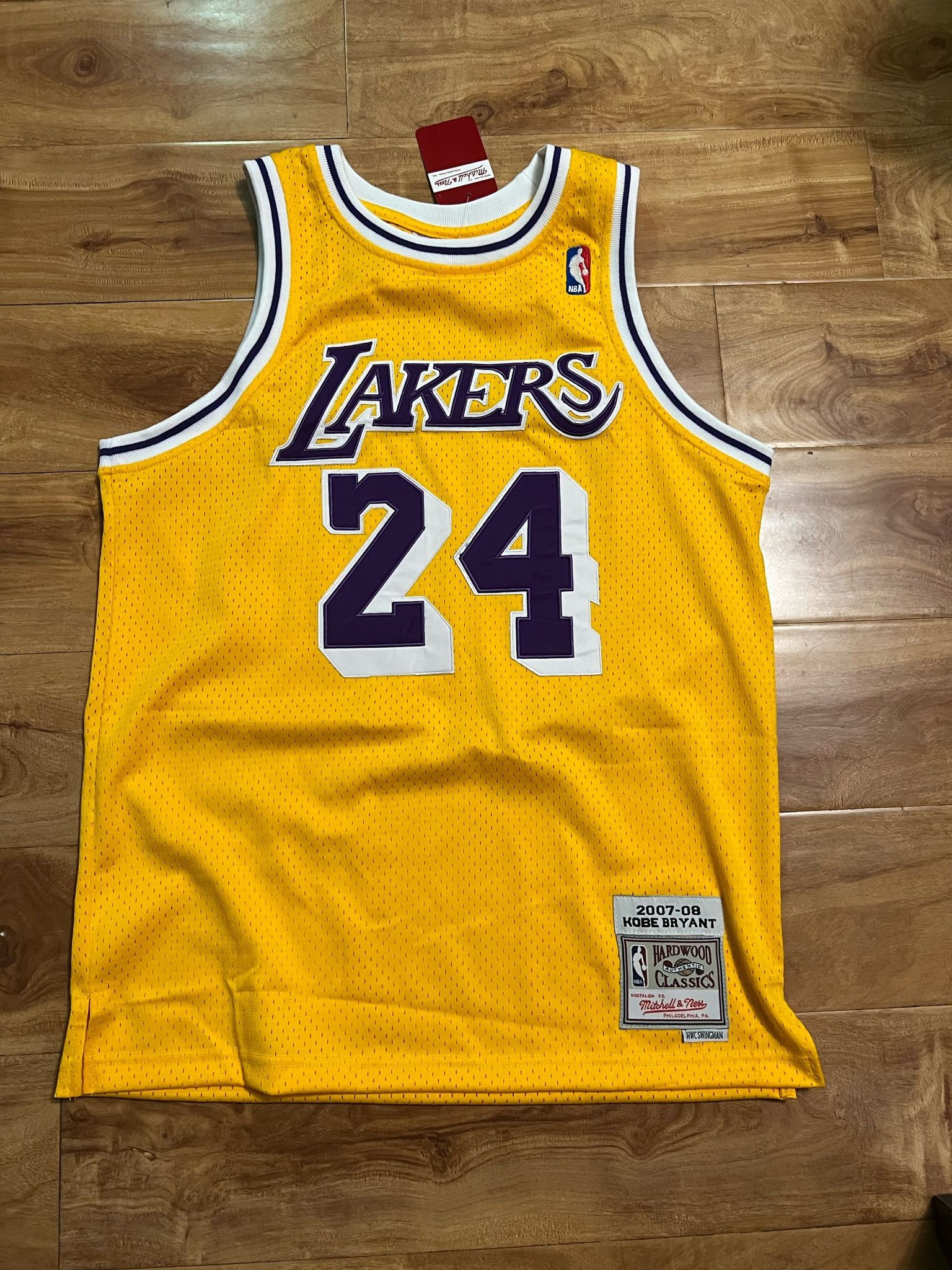 Lakers Jersey Bryant 24 Yellow True To Size