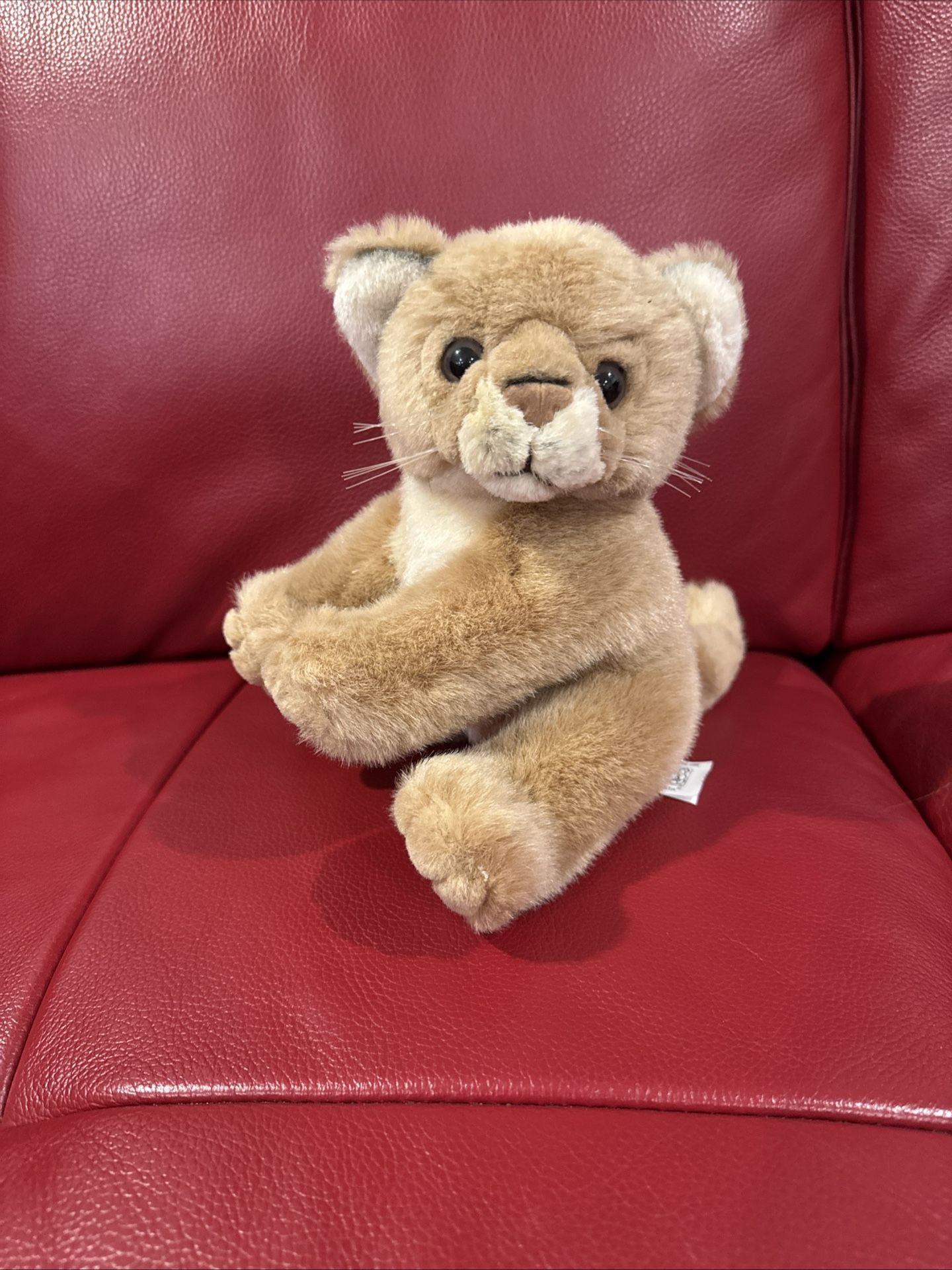 Fiesta Vemon lion cub plush stuffed animal 8”