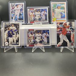 6 Shohei Ohtani Baseball Cards