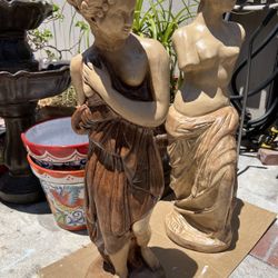 Statues.