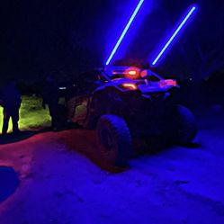 Polaris Rzr Can Am Maverick X3 Chase Light Led Bar Led Whips