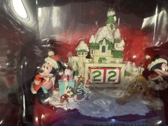 Disney Castle Countdown Calendar Mickey Minnie Pluto And Chip And Dale 