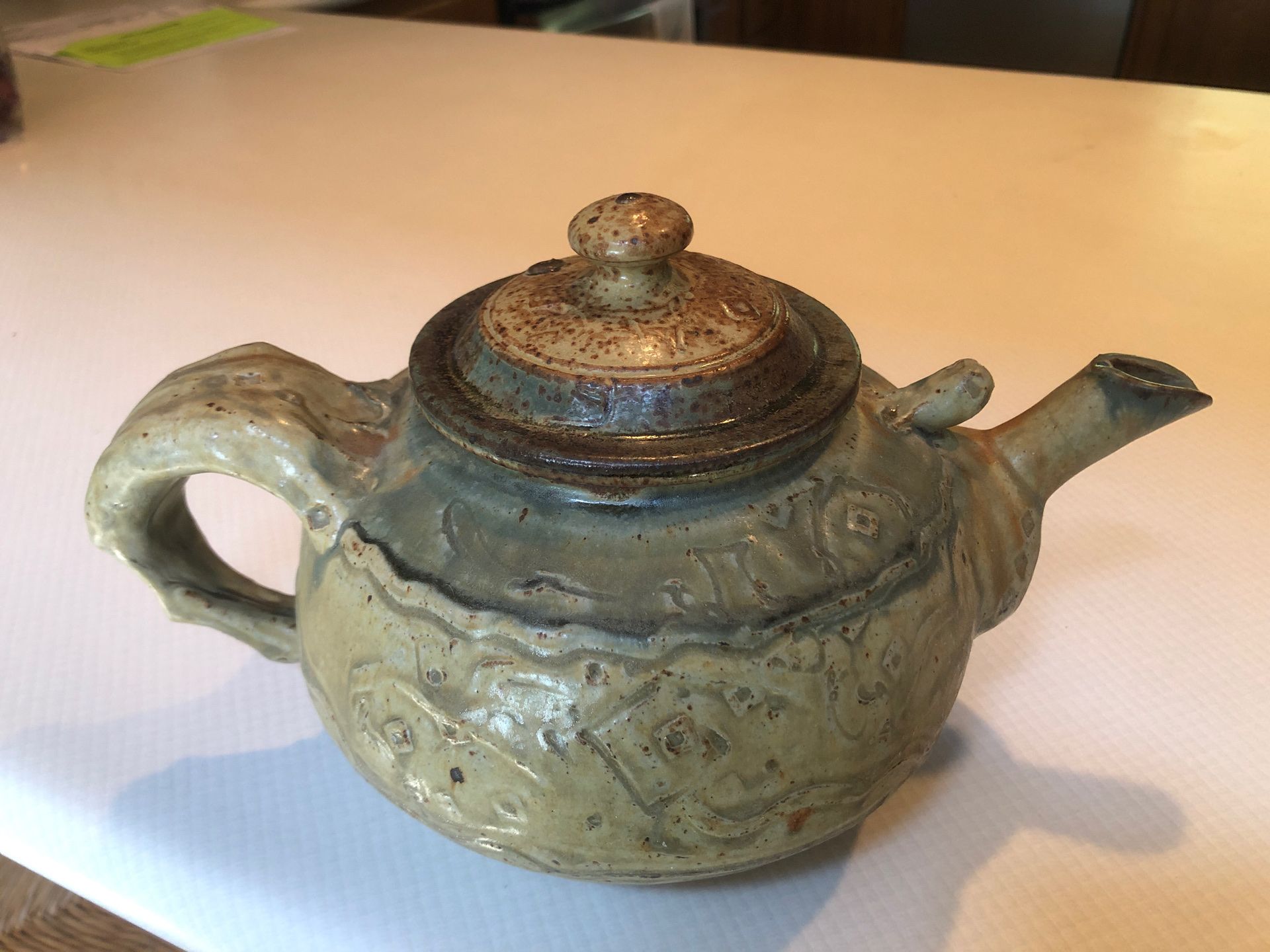 John Glick pottery teapot