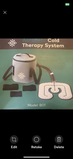 Aerobear Cold Therapy System. Model # BO1