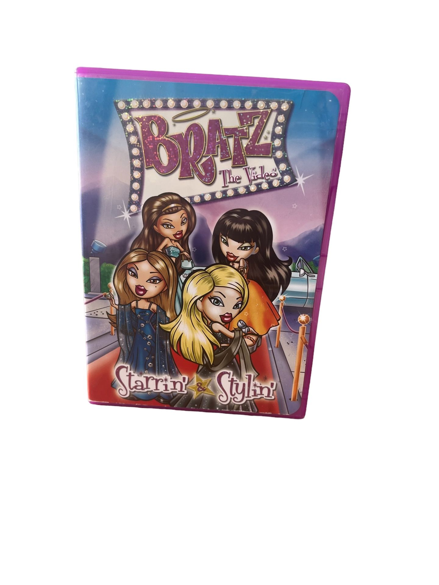 Bratz - Starring Stylin (DVD, 2004) This DVD features the popular animated movie "Bratz - Starrin' & Stylin'" from 2004. It includes English, French,