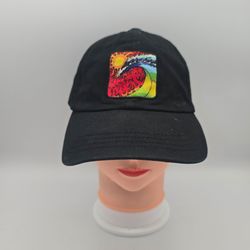 Beautiful Gian Garments Sun Wave Patch Black Adjustable SnapbackHat