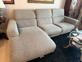 Living Spaces Recliner Couch