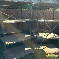 Metal Shelves $80 Each Need Gone Asap