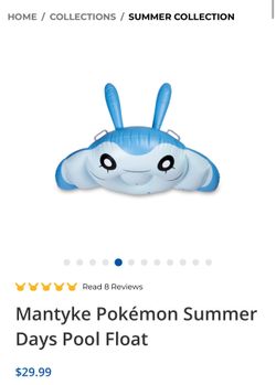 Pokemon pool float mantyke