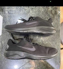 Nike Flex Experience Run 11 Extra Wide Dark Black Grey Smoke 