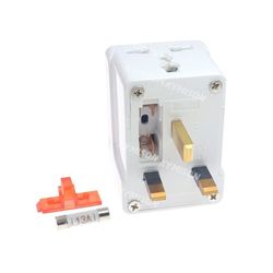 UK Malaysia Ireland British Singapore Travel Adapter 3 IN 1 Eletctrical Plug Multi Outlet charge US