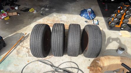 4, 205/55R16,  5x114 Toyota Matrix rims  & tires