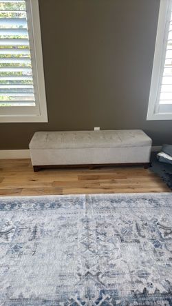 Upholstered bench