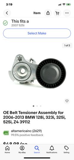 Brand New Bmw Belt Tensioner 