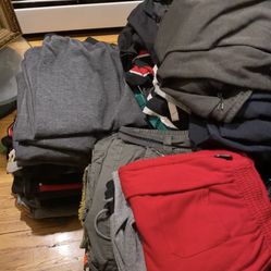 SWEATPANTS , SWEATSHIRTS , SHIRTS 