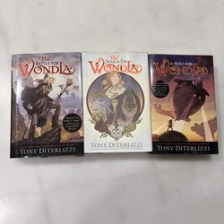 Lot of 3 Search for Wondla  Battle for Wondla & A Hero For Wondla. All Hardcover