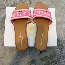 Dior slides Pink