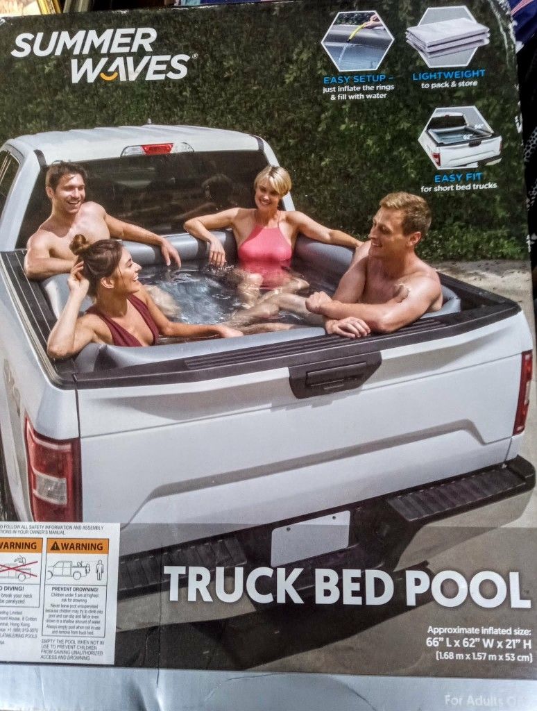 SUMMER WAVES TRUCK BED POOL