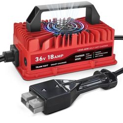 18 Amp Golf Cart Charger for 36 Volt EZGO Marathon Lead Acid Battery with Anderson SB-50 Plug