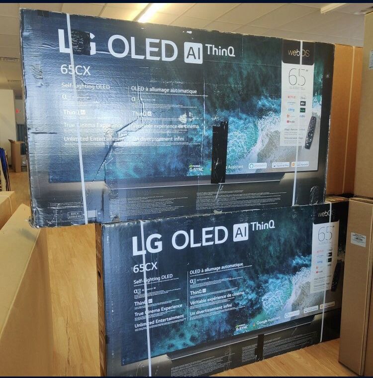 LG TV OLED 65” 4K CX MODEL PREMIUM