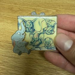 Disney Limited Edition Dumbo Pin - Studio Art 