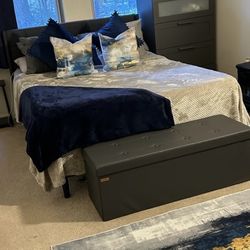 Queen Bed Headboard, Frame 