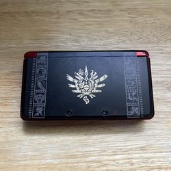 Nintendo 3DS in Flame Red (Loaded) with 32gb/ TESTED read