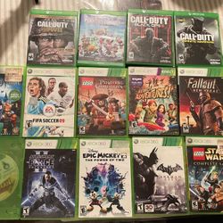 Xbox One And Xbox 360 Games