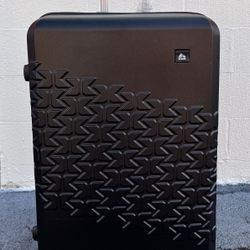 Large Hard Shell Spinner Suitcase 32” – Black – 4 Wheels