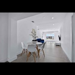 Dining Table And 4 Chairs Set