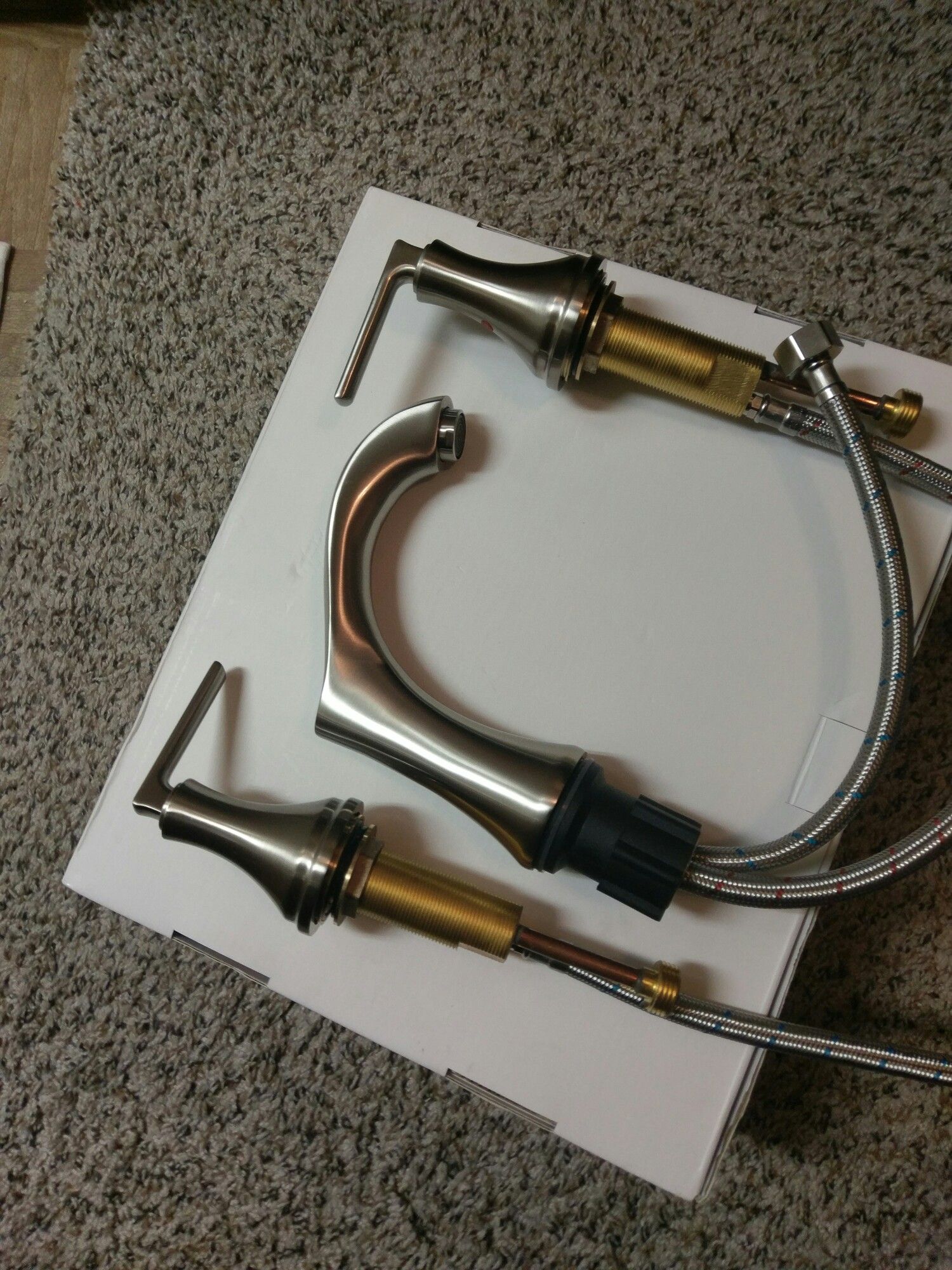 Vesla Home. 3 Hole Bathroom Faucet.