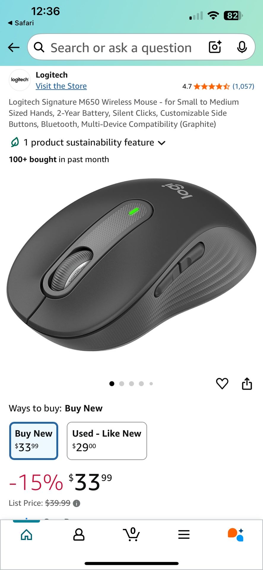 Logic Wireless Mouse+Lenovo Preferred Pro II Wired External USB Keyboard
