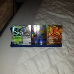 Rare Rainbow And Gold Reflctive Pokemon Cards Thumbnail
