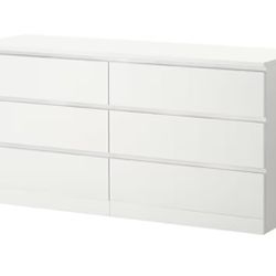Malm 6- Drawer Dresser
