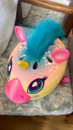 Raskullz rainbow unicorn bicycle helmet child age 5+