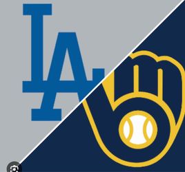 Dodgers vs Brewers