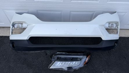 WHITE HONDA PILOT 2016 2017 2018 FRONT BUMPER