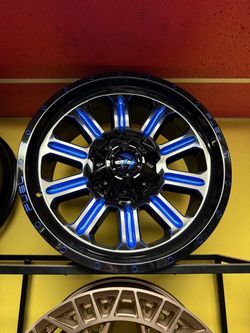20x9” Fuel “Hardline D646” Wheels