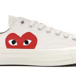 Comme Des Garçons || x Convers Taylor® Hidden Heart Low Top Sneaker 