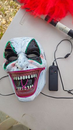 Light up Joker Mask