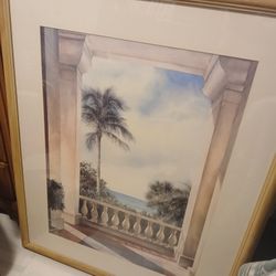 Framed Spa Print 