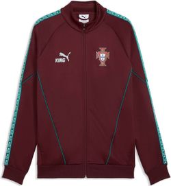 PUMA Mens Portugal King Anthem Athletic Outerwear Casual - Ruby Shimmer Sea Glass