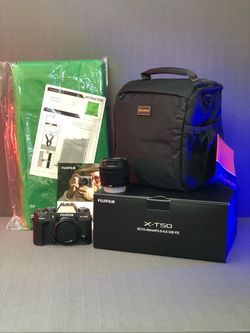 X-T50 FUJIFILM with XC 15-45mm (FREE Camera bag and Green Screen )