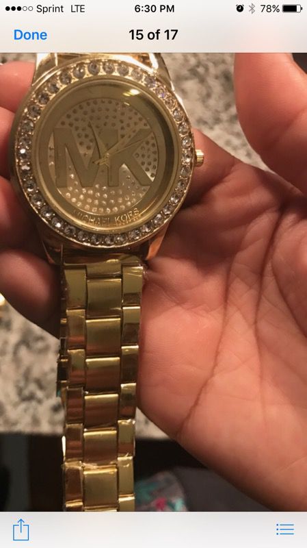 Mk watch new never used