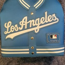 New Loungefly Dodgers Mini Backpack 
