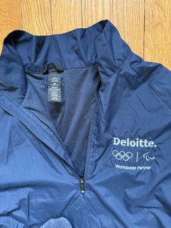 Men’s StormTech Performance Windbreaker - Deloitte - XXL